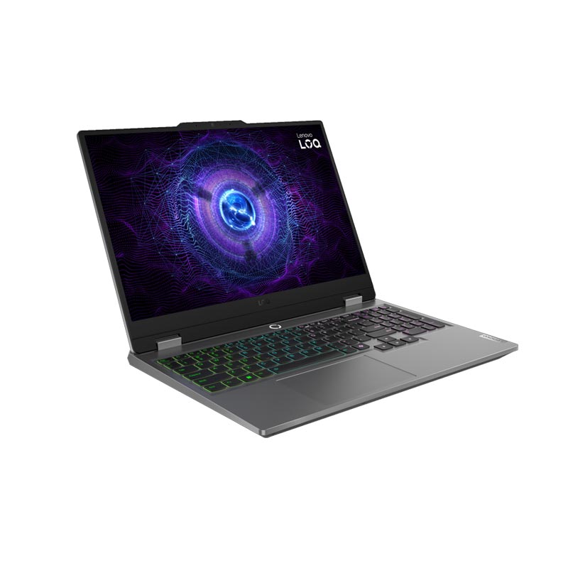 Picture of Lenovo LOQ - Intel Core i7-13650HX 15.6" (39.6cm) 83DV00MKIN Gaming Laptop (24GB/ 512GB SSD/ Full HD Display/ NVIDIA GeForce RTX 4050 6GB/ E-shutter/ IPS 300nits Anti-Glare/ 100% sRGB/ 144Hz/ Office 2021/ 1 Year Warranty/ Luna Grey/ 2.38 Kg)